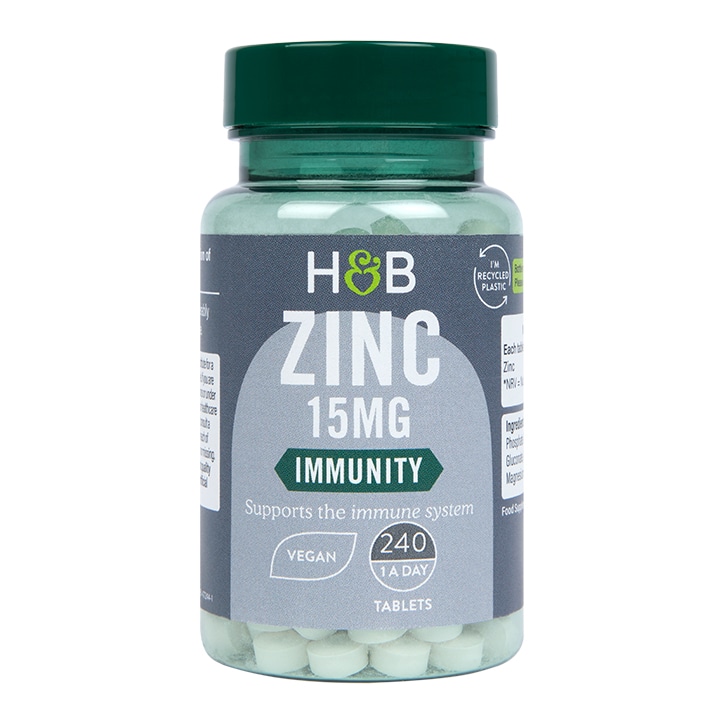 Holland & Barrett Zinc 15mg 240 Tablets